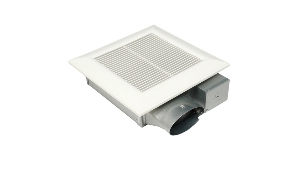 Panasonic Ventilateur WhisperValue® DC™ – Ventilateur et ensemble de finitiion , 50, 80 ou 100 pi³/min ( Ensemble de 4 unités)